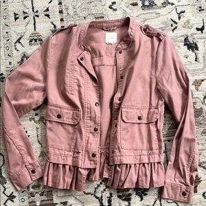 Dusty Rose Utility Jacket